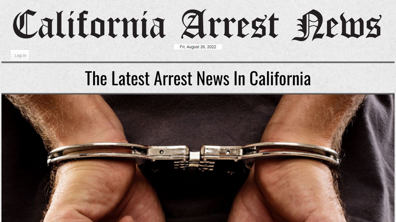 California Arrest News